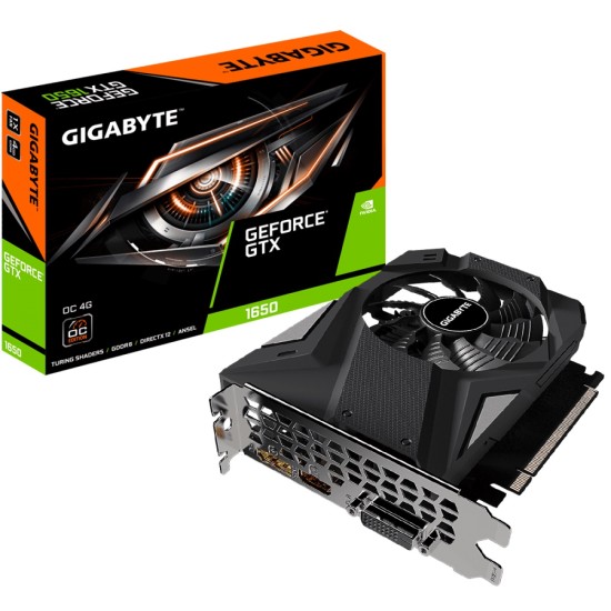 GIGABYTE GeForce® GTX 1650 D6 OC 4G - Graphics Card