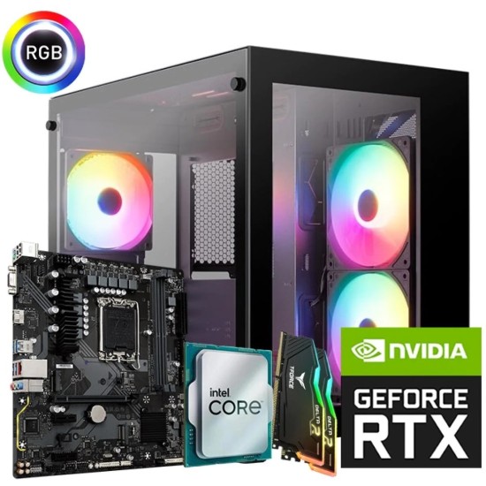 INTEL CORE i5 13400F  RTX 4060 TI 8GB 16GB RAM DDR4 PC GAMING