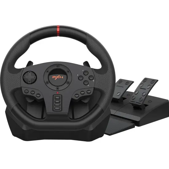 PXN V9 Gaming Racing Wheel with Pedals and Shifter, Steering Wheel 2024 for PC, Xbox