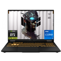 Laptop ASUS TUF Gaming F16 14th Gen Intel Core i7 14650HX Processor 5.2 GHz NVIDIA® GeForce RTX™ 5060 Laptop GPU 8GB GDDR7 16-inch FHD+ 165Hz IPS-level - Jaeger Gray 16 Ram DDR5 SSD 512 