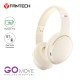 FANTECH WH03 GO MOVE Bluetooth 5.0 Wireless Headphone Dual Connection - BEIGE