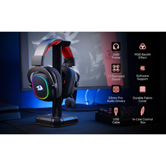 Redragon H510 Zeus Wired Gaming Headset 7.1 Surround