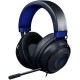 Razer Kraken Gaming Headset: Lightweight Aluminum Frame - Retractable Noise Isolating Microphone - for PC, PS4, PS5, Switch, Xbox One, Xbox Series X & S, Mobile - 3.5 mm Headphone Jack - Black/Blue