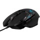 Logitech G502 HERO High Performance Wired Gaming Mouse, HERO 25K Sensor, 25,600 DPI, RGB, Adjustable Weights, 11 Programmable Buttons, On-Board Memory, PC / Mac COPY