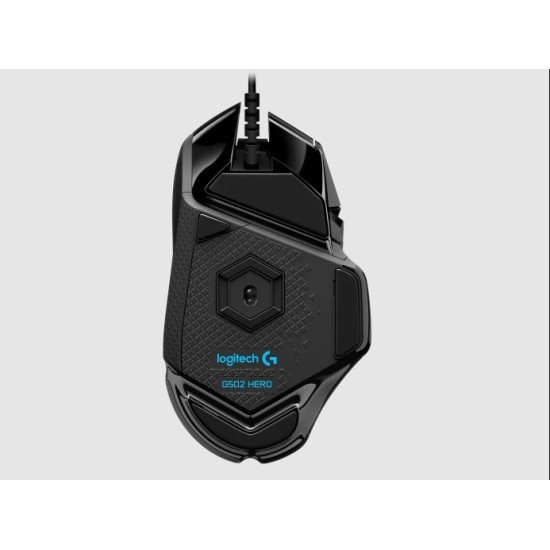 Logitech G502 HERO, Fully Programmable 11 Buttons W/ Hero 25K Sensor RGB High Performance Gaming Mouse (Comes w/ Leather Cord) Logitech G502 HERO, Fully Programmable 11 Buttons W/ Hero 25K Sensor RGB High Performance Gaming Mouse (Comes w/ Leather Cord)