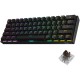 Redragon K530 PRO Draconic 60% Compact RGB Wireless Mechanical Keyboard, 61 Keys Tenkeyless Designed 5.0 Bluetooth Gaming Keyboard and 16.8 Million RGB Lighting for PC, Tablet, Cell Phone