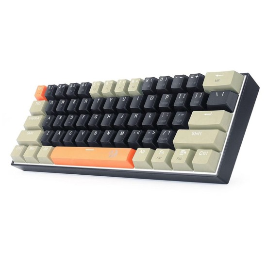 REDRAGON K606 LAKSHMI White LED 60% Gaming Mechanical Keyboard – Brown Switches