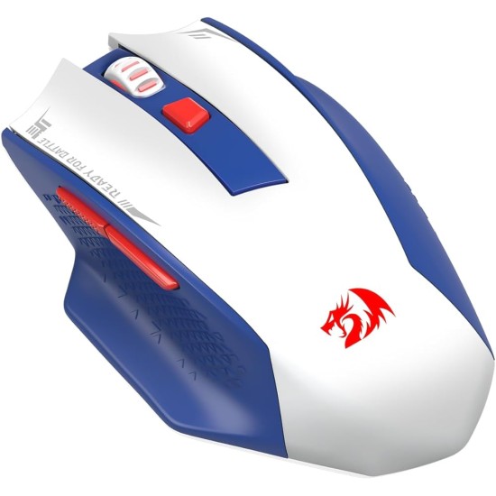 Redragon M994 Wireless Bluetooth Gaming Mouse, 26000 DPI Wired/Wireless Gamer Mouse w/ 3-Mode Connection, BT & 2.4G Wireless, 6 Macro Buttons, Durable Power Capacity for PC/Mac/Laptop