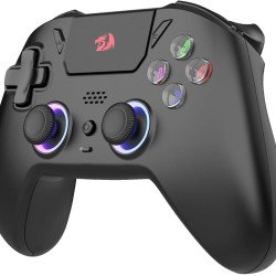Redragon Darkflame Black Gamer Controller with Analog LEDs and Hall Effect G820 Triggers