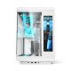 SOEYI U600 Dual Chamber ATX Mid Tower Modern Aesthetic Gaming Pc Case with 2.5K LCD
