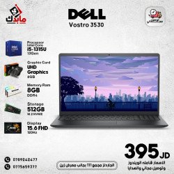 Dell Vostro 3530 with Intel Core i5-1315U 13th Gen processor, Intel UHD Graphics 2GB, 8GB DDR4 RAM, 512GB M.2 NVMe SSD, 15.6" FHD 120Hz display